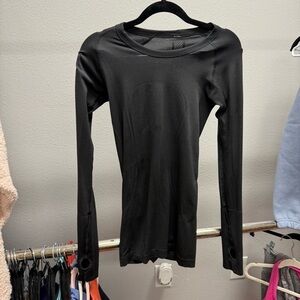 lululemon swiftly Sleek Black Long Sleeve Tee